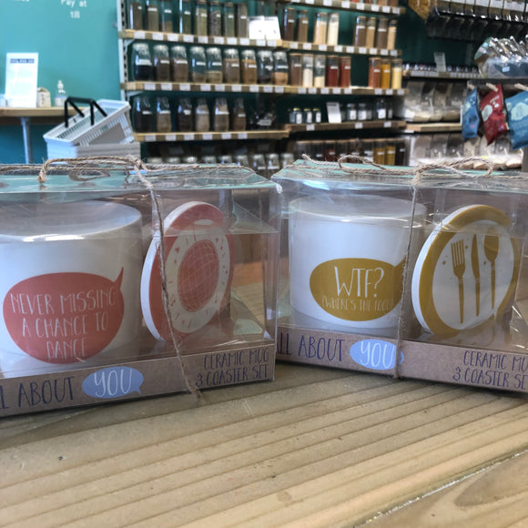 Mug & Coaster Set