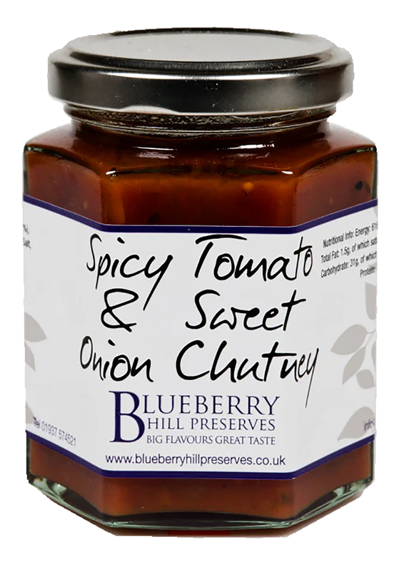 Blueberry Hill Preserves Spicy Tomato and Sweet Onion Chutney - 200g