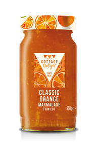 Cottage Delight - Classic Orange Marmalade Thin Cut - 350g