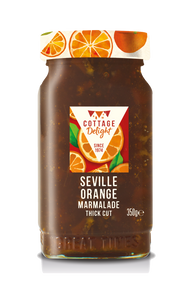 Cottage Delight - Seville Orange Marmalade Thick Cut - 350g