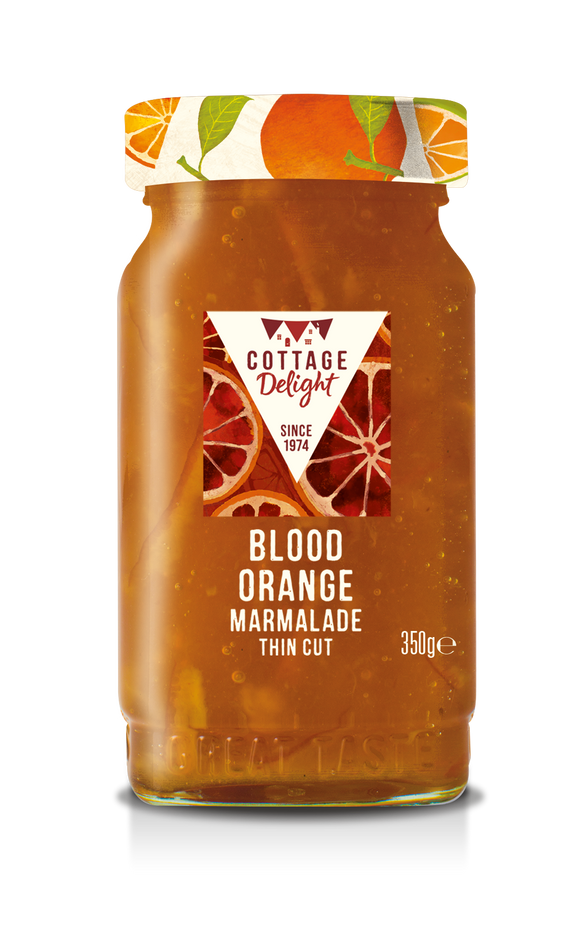 Cottage Delight - Blood Orange Marmalade Thin Cut - 350g