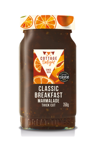 Cottage Delight - Classic Breakfast Marmalade Thick Cut - 350g