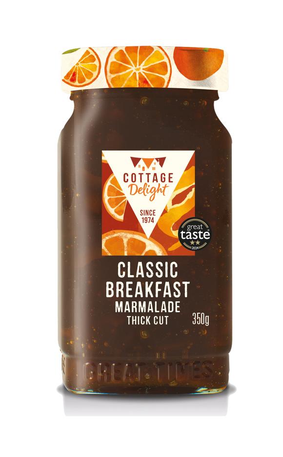 Cottage Delight - Classic Breakfast Marmalade Thick Cut - 350g