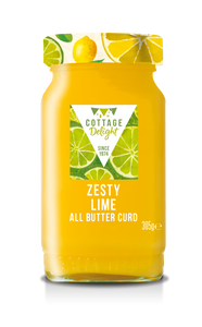 Cottage Delight - Zesty Lime All Butter Curd - 305g
