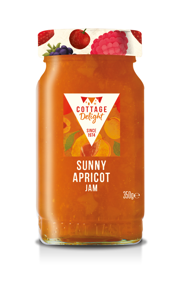 Cottage Delight - Sunny Apricot Jam - 350g