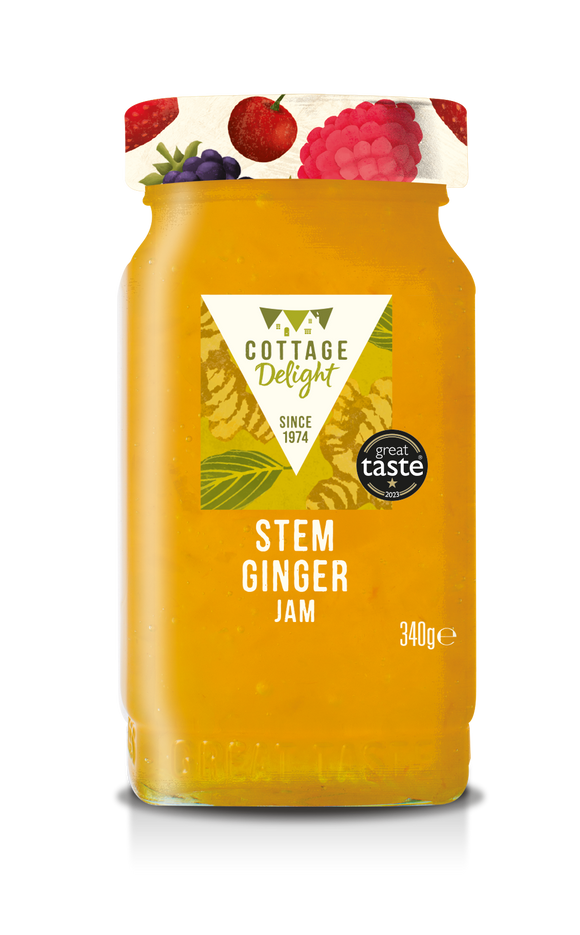 Cottage Delight - Stem Ginger Jam - 340g