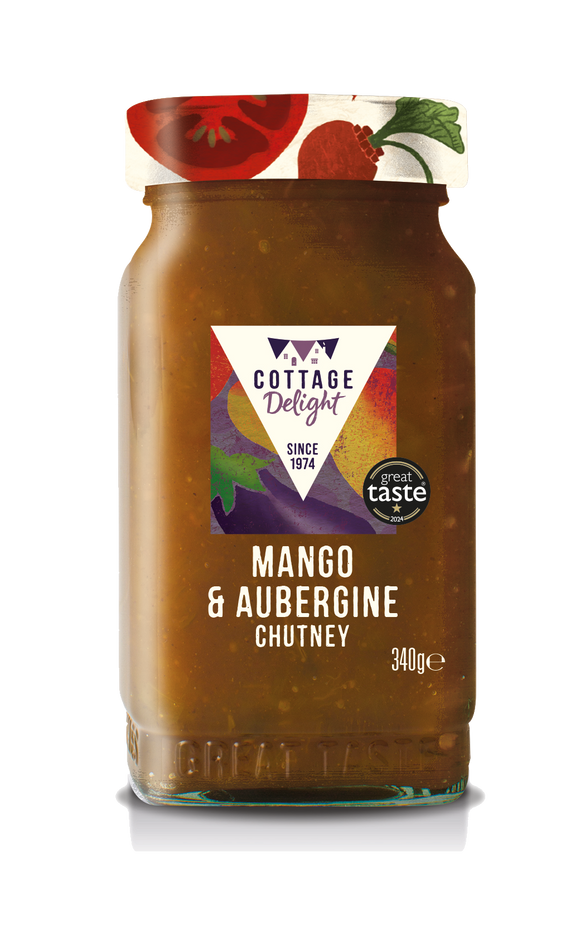 Cottage Delight - Mango & Aubergine Chutney - 340g