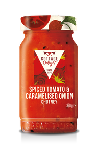 Cottage Delight - Spiced Tomato & Caramelised Onion Chutney - 320g