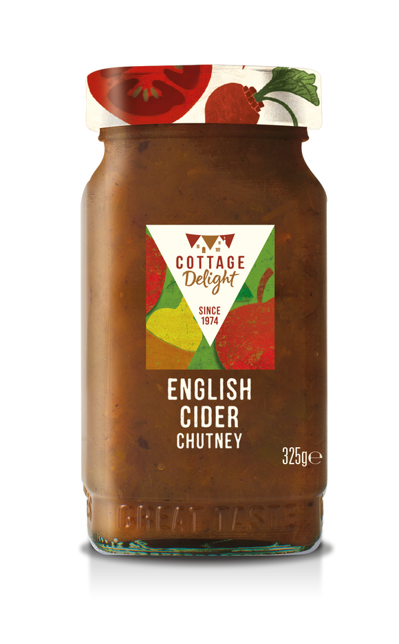 Cottage Delight - English Cider Chutney - 325g