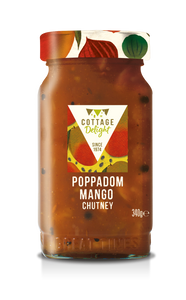 Cottage Delight - Poppadom Mango Chutney - 340g