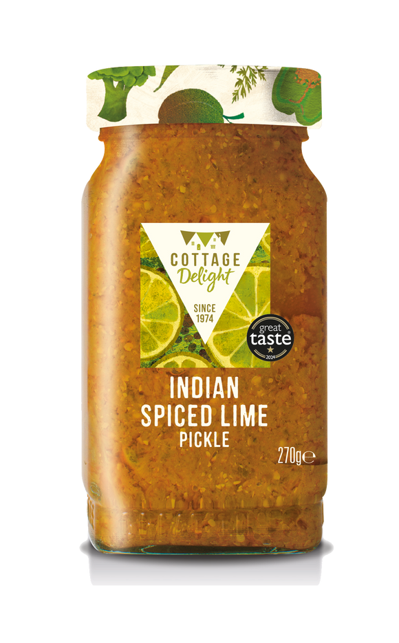 Cottage Delight - Indian Spiced Lime Pickle - 270g