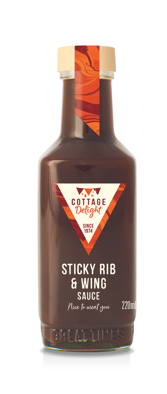 Cottage Delight - Sticky Rib & Wing Sauce - 220ml