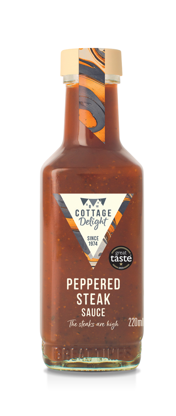 Cottage Delight - Peppered Steak Sauce  - 220ml