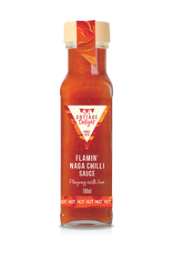 Cottage Delight - Flamin' Naga Chilli Sauce - 100ml