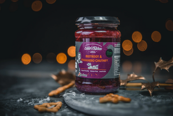 Calders Kitchen - Beetroot & Habanero Chutney 285g