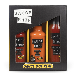 Chilli Sauce Trio Gift Set by Sauce Shop