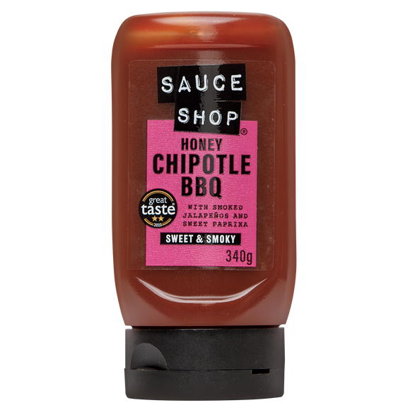 Sauce Shop Honey Chipotle BBQ Sauce - 340g