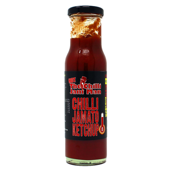 Hot Chilli Jamato Ketchup by The Chilli Jam Man