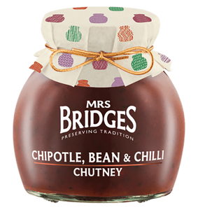 Mrs Bridges Chipotle, Bean & Chilli Chutney - 290g
