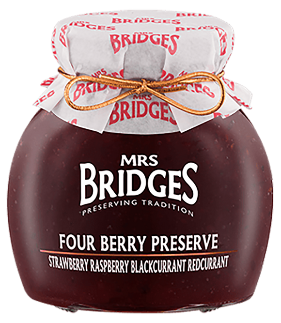 Mrs Bridges Four Berry Preserve - 340g