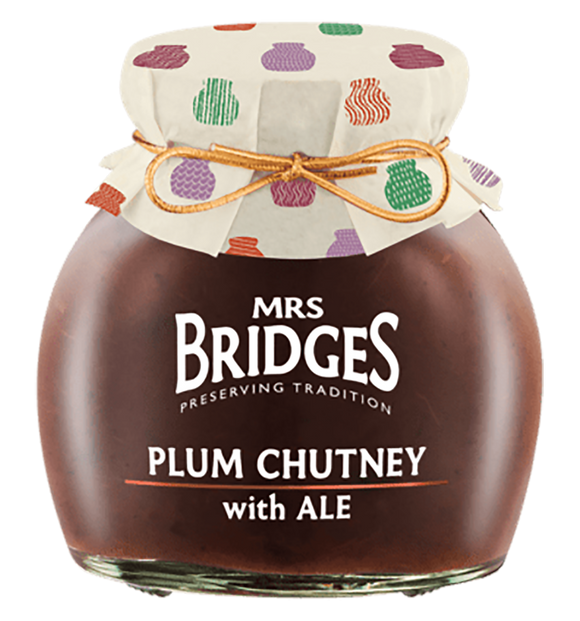 Mrs Bridges Plum Chutney with Ale - 285g