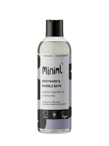 Body Wash & Bubble Bath by Miniml - Lavender & Chamomile - 100ml, 500ml & 5L
