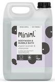 Body Wash & Bubble Bath by Miniml - Lavender & Chamomile - 100ml, 500ml & 5L