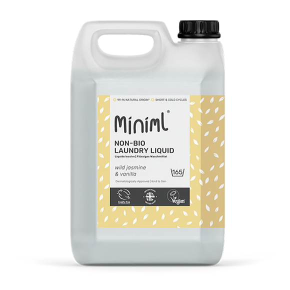 Laundry Liquid by Miniml - Wild Jasmine & Vanilla - 100ml, 1L & 5L