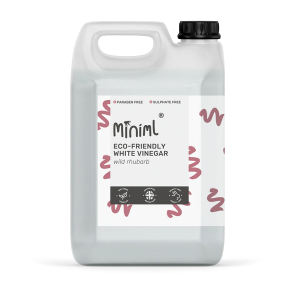 White Vinegar by Miniml - Wild Rhubarb 100ml, 750ml & 5L