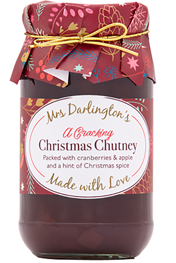 Mrs Darlington's Christmas Chutney - Christmas Gold Tie