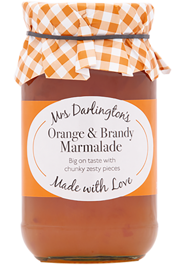 Mrs Darlington's Thick Cut Orange and Brandy Marmalade - 340g