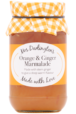 Mrs Darlington's Orange & Ginger Marmalade - 340g