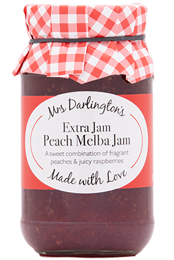 Mrs Darlington's Peach Melba Jam - 340g