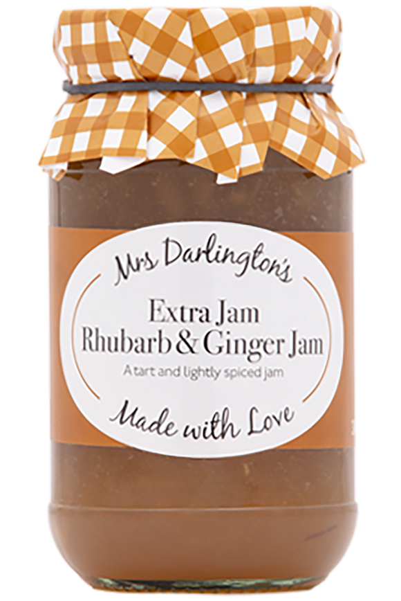 Mrs Darlington's Rhubarb & Ginger Jam - 340g
