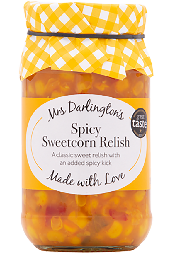 Mrs Darlington's Spicy Sweetcorn Relish - 300g