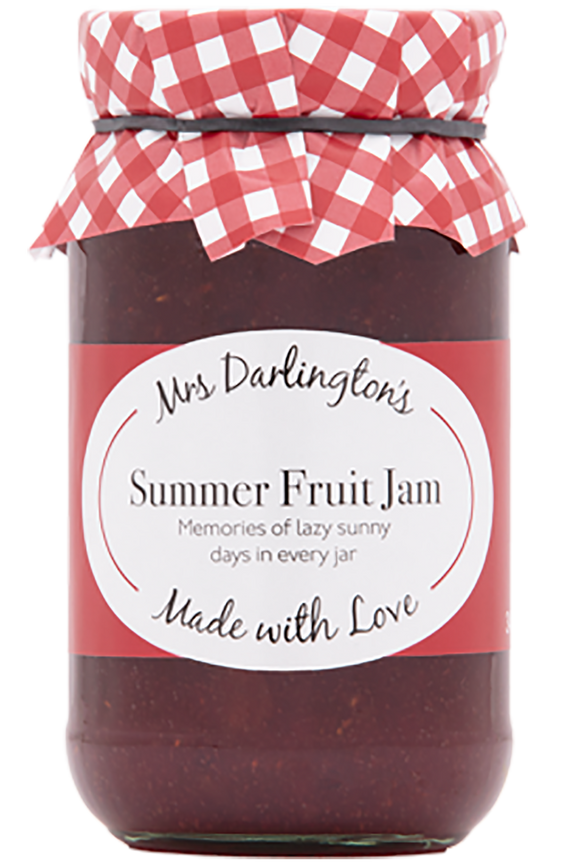 Mrs Darlington's Summer Fruit Jam - 340g