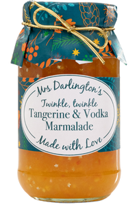 Mrs Darlington's Tangerine & Vodka Marmalade - Gold Tie (Gluten Free)