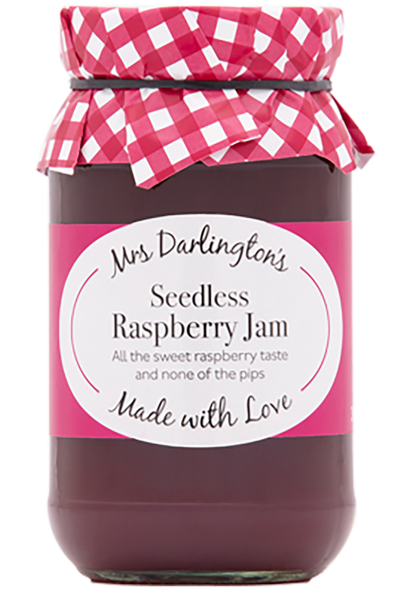 Mrs Darlington's Seedless Raspberry Jam - 340g – Refill Weigh Save