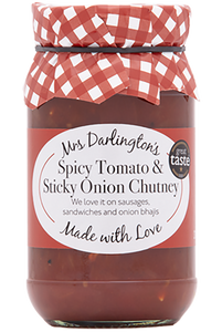 Mrs Darlington's Spicy Tomato & Sticky Onion Chutney - 312g
