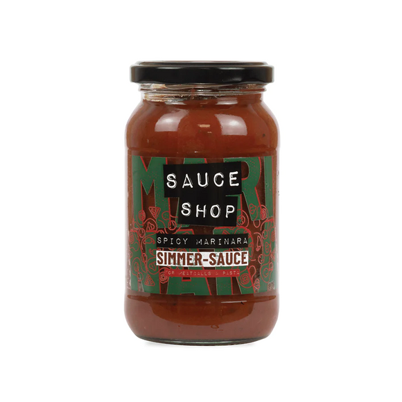 Simmer Spicy Marinara Sauce by Sauce Shop