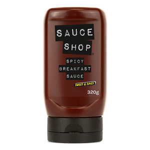 Spicy Breakfast Sauce by Sauce Shop (320g Squeezy Bottle)