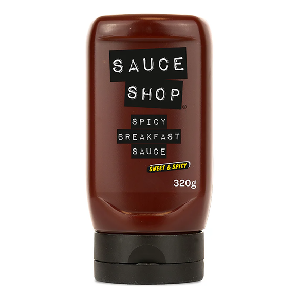 Spicy Breakfast Sauce by Sauce Shop (320g Squeezy Bottle)