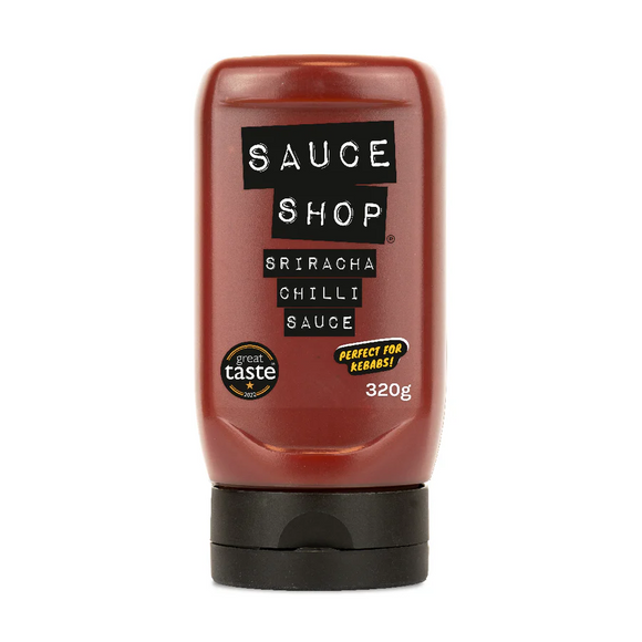 Sriracha Chilli Sauce by Sauce Shop (320g Squeezy Bottle)