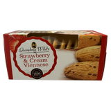 Grandma Wild's - Strawberry & Cream Viennese with White Chocolate Biscuits - 150g