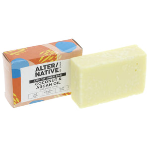 Coconut and Argan Oil Conditioner Bar by Alter/native - 90g