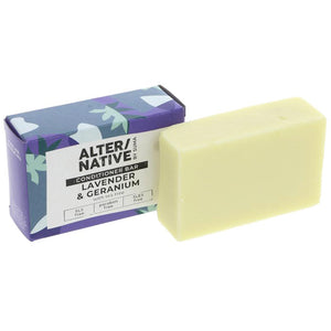 Lavender and Geranium Conditioner Bar by Alter/native - 90g