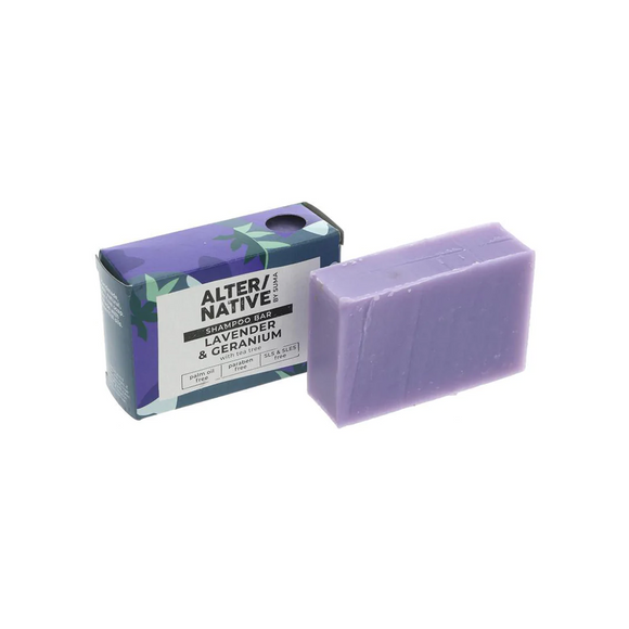 Alter/Native - Lavender & Geranium Shampoo Bar (90g)