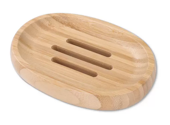 Bamboo Soap Dish - Oval
