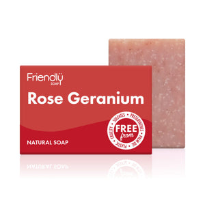 Friendly Soap - Rose Geranium Soap 95g