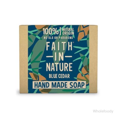 Faith In Nature - Blue Cedar (For Him) Soap 100g